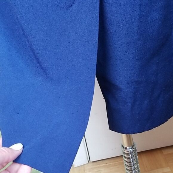Herman Marcus Dallas Vintage Navy Dress - Picture 8 of 9